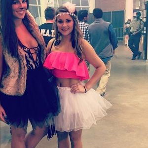 Pink Crop Top